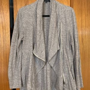 Grey Zip Up Jacket, Size xl